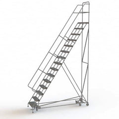 TRI-ARC - Rolling & Wall Mounted Ladders & Platforms Type: All-Directional Ladder Style: Rolling Safety Ladder - Caliber Tooling