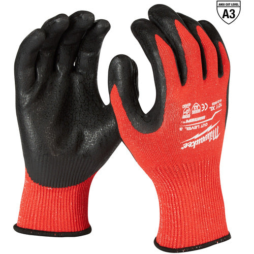 XL CUT 3 NITRILE GLOVES - Caliber Tooling