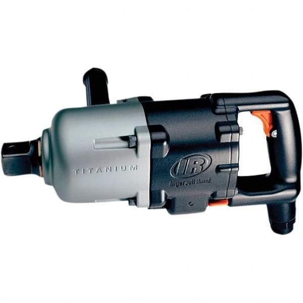 Ingersoll-Rand - 1-1/2" Drive, 2,750 RPM, 5,000 Ft/Lb Torque Impact Wrench - D-Handle, 700 IPM, 80 CFM, 90 psi, 1/2" Inlet - Caliber Tooling