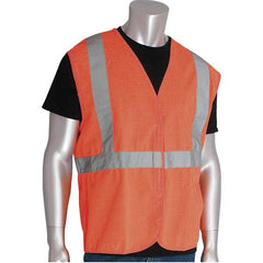 PIP - Size 2XL Orange Solid General Purpose High Visibility Vest - Caliber Tooling