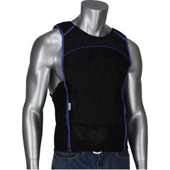 PIP - Size L Black High Visibility Sleeveless Base Layer Shirt - Exact Industrial Supply