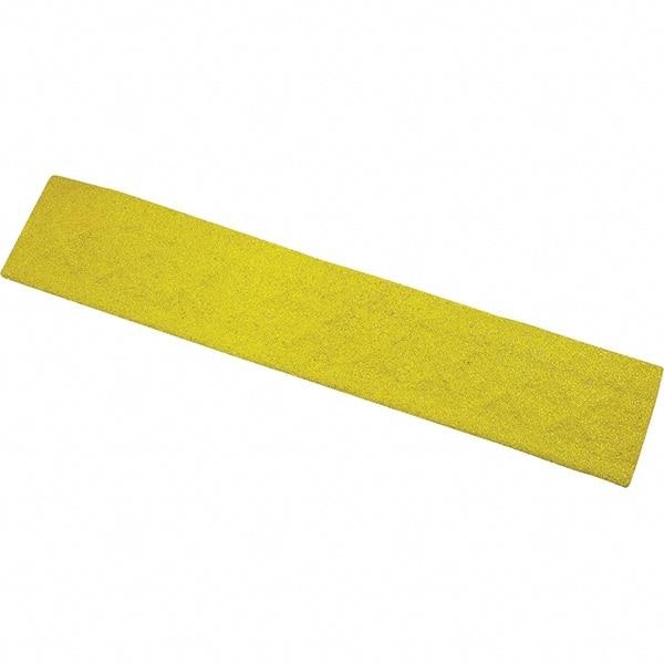 Ergo Advantage - 22" Long x 4" Wide x 1" Thick, Anti-Fatigue Modular Matting Anti-Fatigue Flooring - Female, 1 Interlocking Side, Yellow, For Dry & Wet Areas - Caliber Tooling