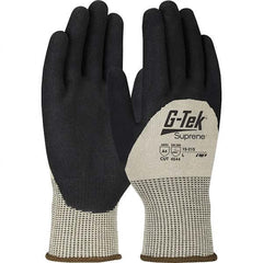 PIP - Size XL, ANSI Cut Lvl A4, Puncture Lvl 4, Abrasion Lvl 4, Nitrile Coated Suprene Cut Resistant Gloves - Caliber Tooling