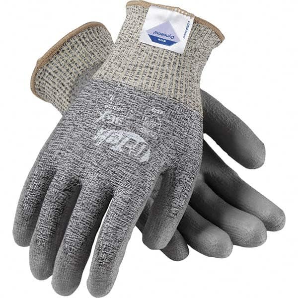 PIP - Size XS, ANSI Cut Lvl A3, Puncture Lvl 2, Abrasion Lvl 4, Polyurethane Coated Dyneema Cut Resistant Gloves - Caliber Tooling