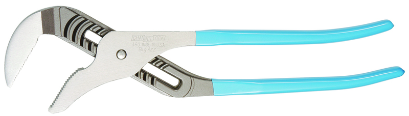 Channellock Tongue & Groove Pliers - Standard -- #480 Comfort Grip 5-1/2'' Capacity 20'' Long - Caliber Tooling