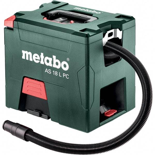 Metabo - 2 Gal Capacity, Cordless Portable Wet/Dry Vacuum Bare - 18 Volts, 16.5 Lb - Caliber Tooling