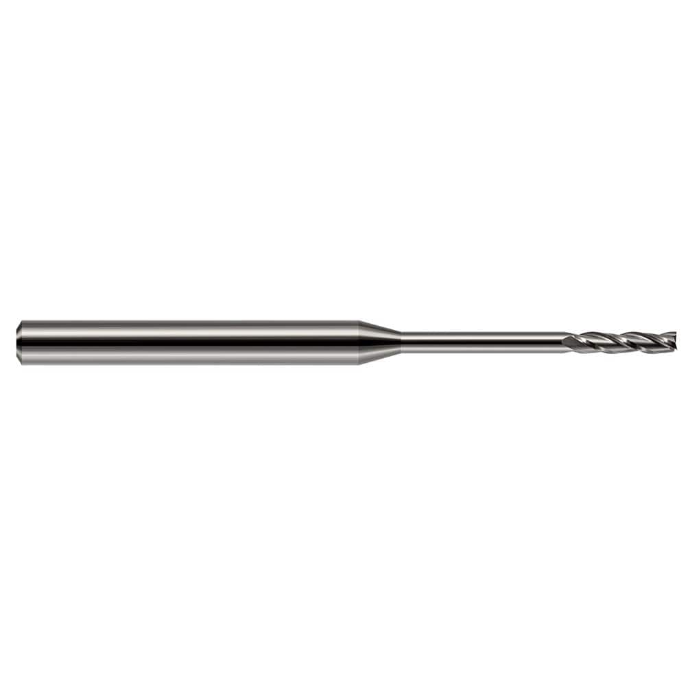 Harvey Tool - Square End Mills; Mill Diameter (mm): 1.20 ; Mill Diameter (Inch): 3/64 ; Mill Diameter (Decimal Inch): 0.0470 ; Length of Cut (Inch): 1/4 ; Length of Cut (Decimal Inch): 0.2500 ; Material: Solid Carbide - Exact Industrial Supply