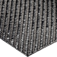 USA Sealing - Plastic Bars; Material: Carbon Fiber ; Shape: Rectangular ; Height (Inch): 1/8 ; Width (Inch): 3 ; Length (Feet): 2 ; Color: Black - Exact Industrial Supply