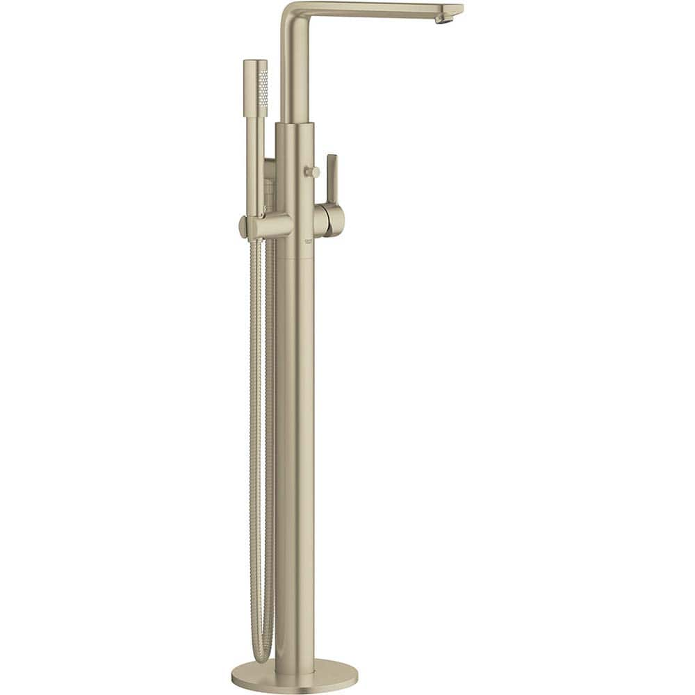 Grohe - Tub & Shower Faucets; Type: Freestanding Bathtub Faucet ; Style: Contemporary; Modern; Transitional ; Design: One Handle ; Material: Metal ; Handle Type: Lever ; Handle Material: Metal - Exact Industrial Supply