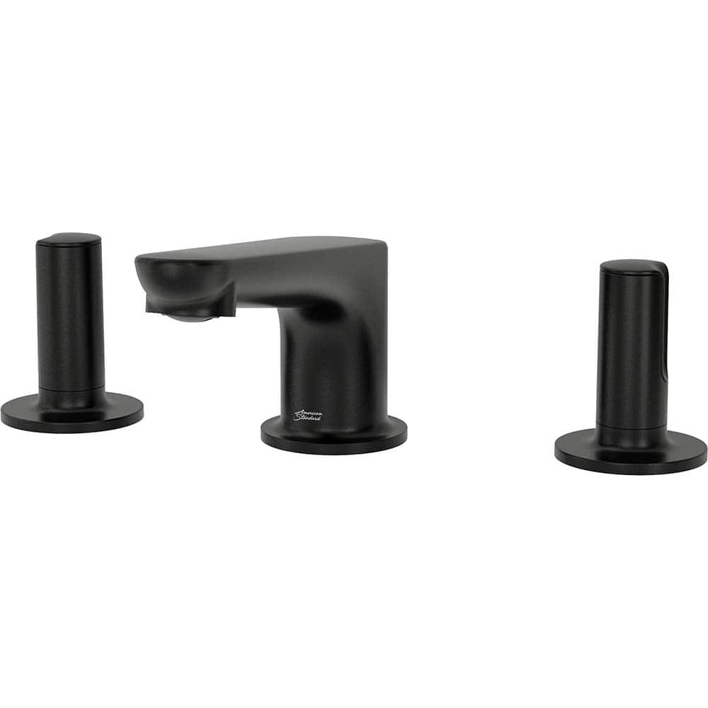 American Standard - Lavatory Faucets; Type: Widespread ; Spout Type: Low Arc ; Design: Lever ; Handle Type: Knob ; Mounting Centers: 8 (Inch); Drain Type: Pop-Up - Exact Industrial Supply