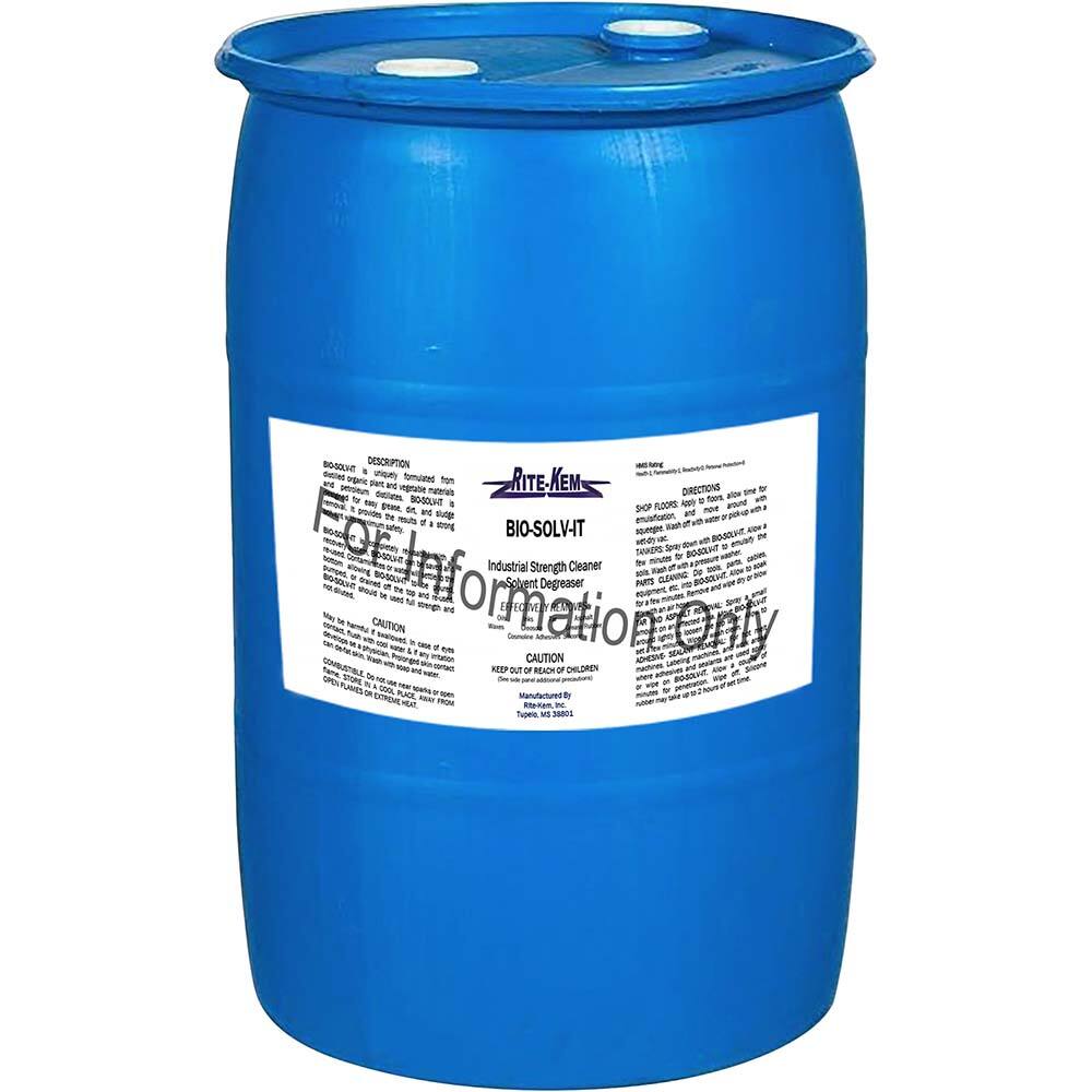 Rite-Kem - All-Purpose Cleaners & Degreasers; Container Type: Plastic Drum ; Container Size: 30 Gal ; Scent: Citrus ; Form: Liquid Concentrate ; Disinfectant: No ; Solution Type: Dilutable Concentrate - Exact Industrial Supply