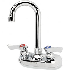 Krowne - Wall Mount, Bar and Hospitality Faucet without Spray - Two Handle, Color Coded Handle, Standard Spout, No Drain - Caliber Tooling