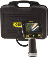 General - 0.31" Wide Camera Head, 39" Long Probe, Video Borescope Camera - 0.31" Probe Diam, 4" Display - Caliber Tooling