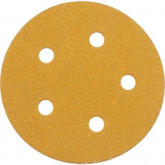 3M - 5" Diam, 80 Grit, Aluminum Oxide Hook & Loop Disc - Medium Grade, Coated, Series 255L - Caliber Tooling