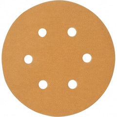 3M - 6" Diam, 180 Grit, Aluminum Oxide Hook & Loop Disc - Fine Grade, Coated, Series 255L - Caliber Tooling