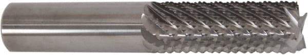 Controx - 1/2" Diam, 1-1/4" LOC, Square End, Solid Carbide Diamond Pattern Router Bit - Right Hand Cut, 3" OAL - Caliber Tooling