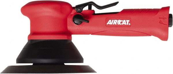 AIRCAT - 6" Max Disc, 10,000 RPM, Pneumatic Handheld Disc Sander - 2.5 CFM, 1/4" Inlet, 0.3 hp, 90 psi - Caliber Tooling