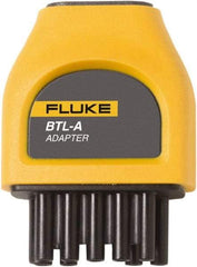 Fluke - Yellow/Black Electrical Test Equipment Adapter - Use with Fluke 500 Series Battersy Analyzers - Caliber Tooling