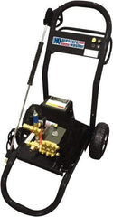 Value Collection - Electric, 15 Amp, 2.3 hp, 1,200 psi, 2.1 GPM, Cold Water Pressure Washer - AR Triplex Ceramic Plunger, 50' x 3/8" Hose, 110 Max Volts - Caliber Tooling