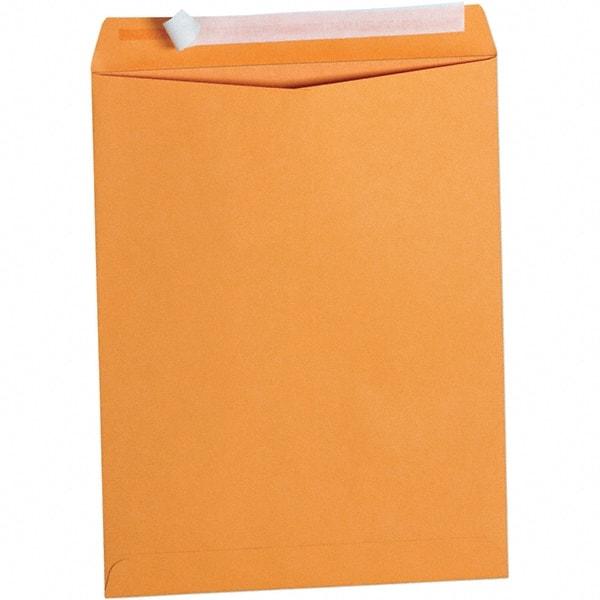 Universal One - 4" Long x 10.13" Wide Peel-Off Self-Seal Kraft Catalog Envelope - Kraft - Caliber Tooling