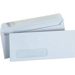 Universal One - 4.13" Long x 9.63" Wide Peel-Off Self-Seal Business Envelope - White - Caliber Tooling