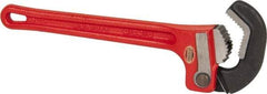 Ridgid - 10" Cast Iron & Steel RapidGrip Pipe Wrench - 1-1/2" Pipe Capacity - Caliber Tooling