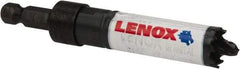 Lenox - 11/16" Diam, 1-1/2" Cutting Depth, Hole Saw - Bi-Metal Saw, Toothed Edge - Caliber Tooling