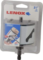 Lenox - 2-3/4" Diam, 1-1/2" Cutting Depth, Hole Saw - Bi-Metal Saw, Toothed Edge - Caliber Tooling