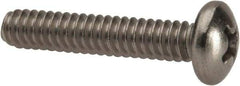 Value Collection - #10-24 UNC, 1" Length Under Head Phillips Drive Machine Screw - Pan Head, Grade 316 Stainless Steel, Uncoated, Without Washer - Caliber Tooling