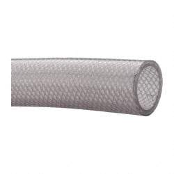 Made in USA - 1-1/2" ID x 1.929" OD, 0.215" Wall Thickness, Cut to Length (100' Standard Length) PVC Tube - Clear, 70 Max psi, 80 Shore A Hardness - Caliber Tooling