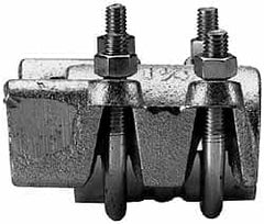 Campbell Fittings - 1-1/2" Hose, Interlocking U-Bolt Clamp - Plated Steel - Caliber Tooling