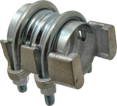 Campbell Fittings - 2" Hose, Interlocking U-Bolt Clamp - Plated Steel - Caliber Tooling