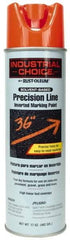 Rust-Oleum - 17 fl oz Red Marking Paint - 600' to 700' Coverage at 1" Wide, Solvent-Based Formula - Caliber Tooling