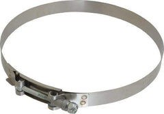 Campbell Fittings - 7-3/4" Hose, 3/4" Wide x 0.025" Thick, T-Bolt Band Clamp - Stainless Steel - Caliber Tooling