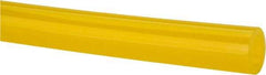 Made in USA - 1/2" ID x 3/4" OD, 1/8" Wall Thickness, Cut to Length (50' Standard Length) Tygon Tube - Yellow, 29 Max psi, 57 Hardness - Caliber Tooling