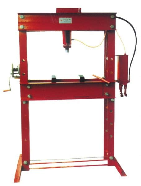 Enco - 45 Ton Hydraulic Shop Press - 6.88 Inch Stroke - Caliber Tooling