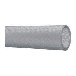 Made in USA - 2" ID x 2-1/2" OD, 1/4" Wall Thickness, Cut to Length (50' Standard Length) PVC Tube - Clear, 80 Max psi, 80 Hardness - Caliber Tooling