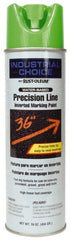 Rust-Oleum - 17 fl oz Green Marking Paint - 600' to 700' Coverage at 1" Wide, Water-Based Formula - Caliber Tooling