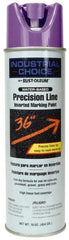 Rust-Oleum - 17 fl oz Purple Marking Paint - 600' to 700' Coverage at 1" Wide, Water-Based Formula - Caliber Tooling