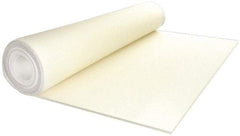 Made in USA - 3/4 Inch Thick x 66 Inch Wide x 60 Inch Long, Pressed Wool Felt Sheet - 9.2 Lbs/Square Yd., White, 400 psi - Caliber Tooling