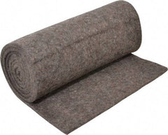 Made in USA - 1/4 Inch Thick x 72 Inch Wide x 12 Inch Long, Pressed Wool Felt Sheet - 2.1 Lbs/Square Yd., Gray, 75 psi - Caliber Tooling