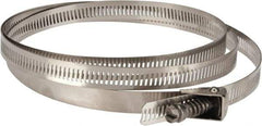 IDEAL TRIDON - SAE Size 248, 1-3/4 to 16" Diam, Stainless Steel Quick Release Worm Drive Clamp - 1/2" Wide, Material Grade 301, Series 550 - Caliber Tooling