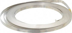 IDEAL TRIDON - Grade 201, Stainless Steel Banding Strap Roll - 1/2" Wide x 0.03" Thick - Caliber Tooling