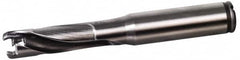 Kennametal - 8.5 to 8.99mm Diam, 3xD, 27mm Max Depth, 10mm Shank Diam, 37mm Flute, 81mm OAL, Replaceable Tip Drill - KTIP0850HPM Insert, G Seat Size, Series KenTIP - Caliber Tooling