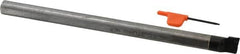 Kennametal - 19.56mm Min Bore Diam, 254mm OAL, 5/8" Shank Diam, E-STLP Indexable Boring Bar - TP.. Insert, Screw Holding Method - Caliber Tooling