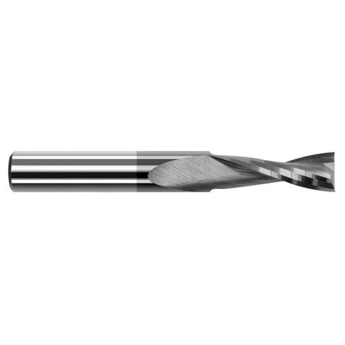 ‎End Mills for Plastics - 2 Flute - 0.3750″ (3/8″) Cutter Diameter × 0.5630″ Length of Cut Carbide Square Upcut End Mill for Plastic, 2 Flutes, Amorphous Diamond Coated - Exact Industrial Supply