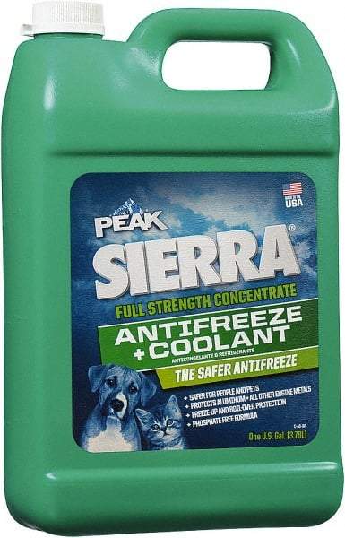 Peak - 1 Gal Antifreeze & Coolant - Propylene Glycol & Conventional Inhibitors Composition - Caliber Tooling