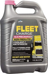 Peak - 1 Gal Heavy Duty Premixed Antifreeze & Coolant - Ethylene Glycol with SCA, Inhibitors, & De-Ionized Water Composition - Caliber Tooling