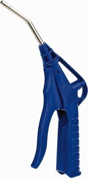 CEJN - 232 Max psi Bent Fixed Tube Pistol Grip Blow Gun - 1/4 NPT, 4" Tube Length, Polyacetate - Caliber Tooling