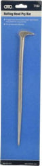 OTC - 12" Long, Steel Pry Bar - Automotive Hand Tool - Caliber Tooling